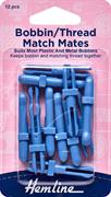 Bobbin Match Mates, 12Pieces, Plastic